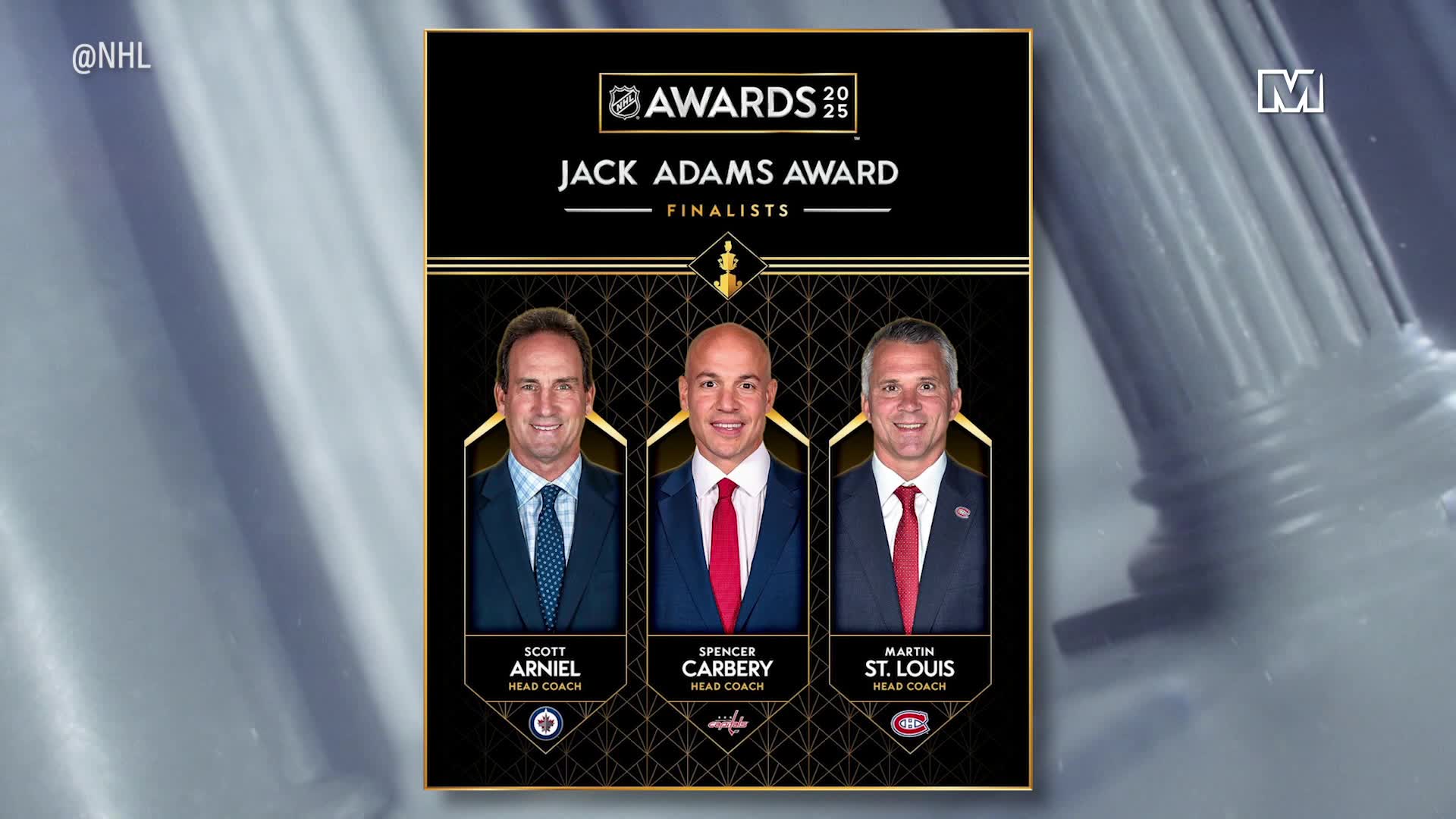 Spencer Carbery nominated for Jack Adams coaching award